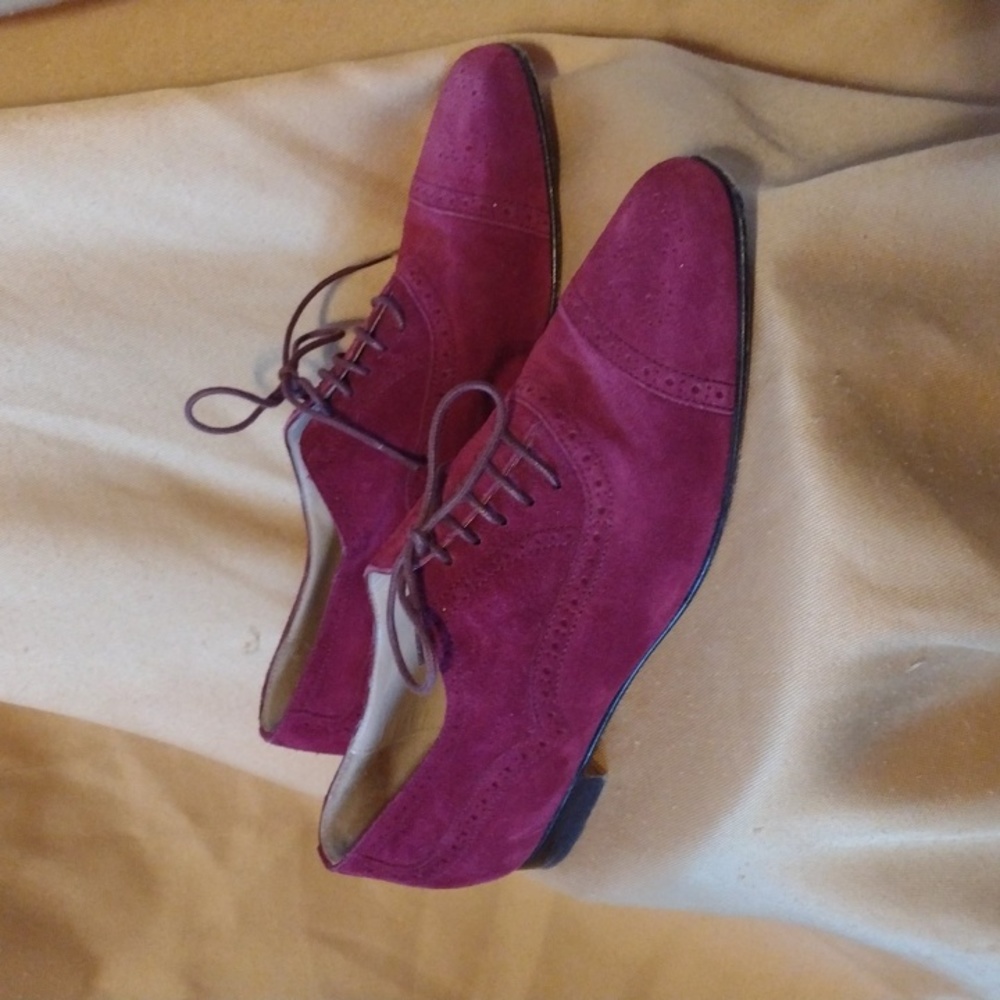 Manolo Blahnik Flat Brogues 38 Host Pick! - Picture 4 of 11